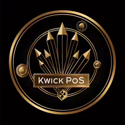 the logo for kwck po is shown