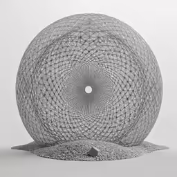a ball with a hole in the middle