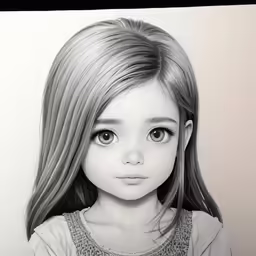 a young girl with long hair and long hair wearing glasses