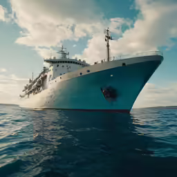 an image of a ship that is sailing in the water