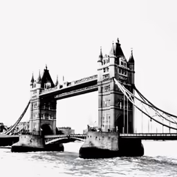 this is a bridge crossing the water