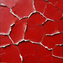 a texture of red color in the middle of an exterior wall