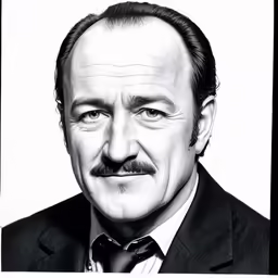black and white photograph of an older gentleman