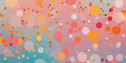 several circles are shown against a purple background