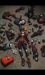 there is an image of a lot of action toys