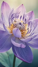 there is a flower with very pretty petals in the picture