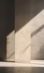 an abstract photo of a tall column in a room