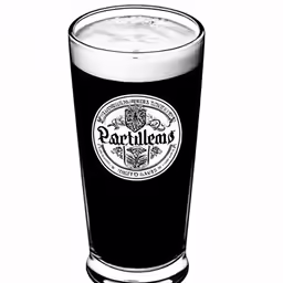 a glass with a light in it
