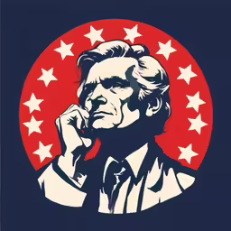 a drawing of the president of the united states