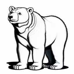 /tmp/FOOq4tHjs.jpg = the bear has large, sharp teeth
,/tmp/FOOq4tHjs.jpg = a polar bear on an empty sheet of paper
,/tmp/FOOq4tHjs.jpg = a bear on a white background that is in color
,/tmp/FOOq4tHjs.jpg = this is the white bear with large paws on it