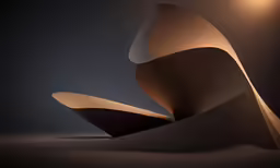 an image of a very unusual sculpture made of wood