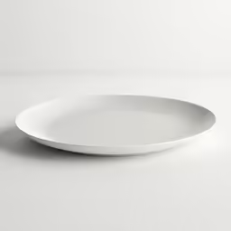 white ceramic dish with minimal shapes on the plate