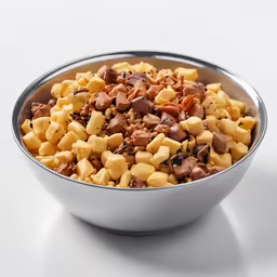 a large bowl of chopped vegetables in various ingredients