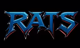 a metal name logo is featured in this photograph