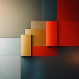 an abstract photograph with different color variations