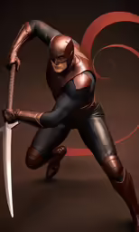 a statue that has a sword and a armor on it