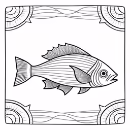 fish in the sea coloring pages