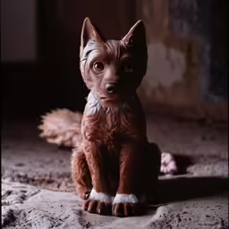 the adorable little dog is ready to jump on the floor