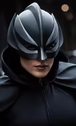 a woman in batman costumes poses for the camera