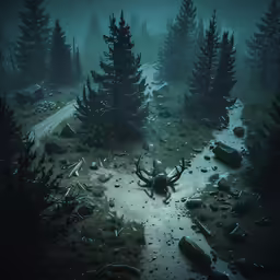 a trail that is very deserted and overgrown with grass