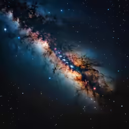 a very big and shiny spiral galaxy like structure