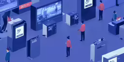 there are many people standing next to the terminal