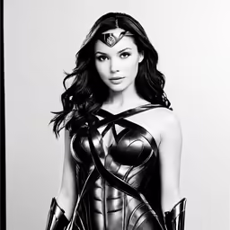 the girl wondergirl character from the upcoming movie