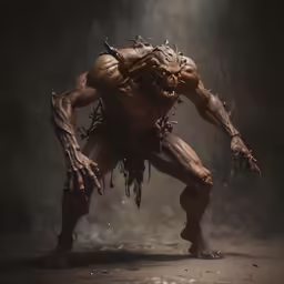 this image depicts an alien predator monster