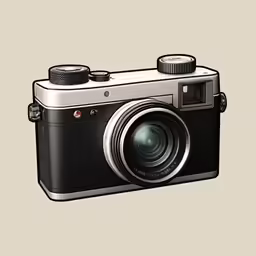 a digital camera that is attached to a wall