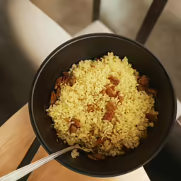 a food dish in a bowl on the table