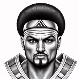 a man with a hat on top of his head