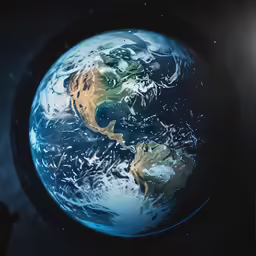 a picture of the earth as seen from space