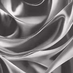 an abstract black and white image of the wavy fabric