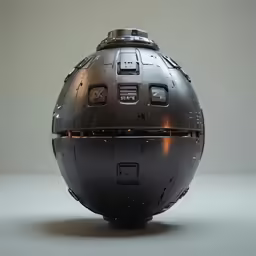 an object with lights and space on it