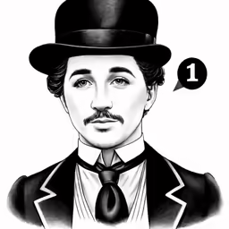 the famous magician is depicted on this card