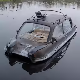 an image of a boat floating on the water