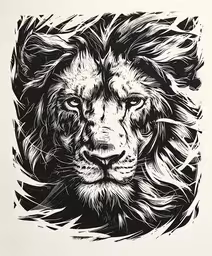 a lion
