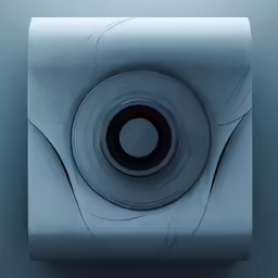 a roll of toilet paper on a grey surface