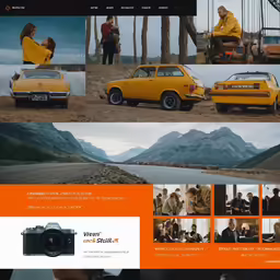this is the website of the company for a photography business