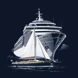 an image of a large ship on the water