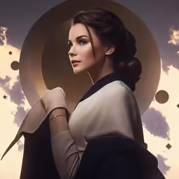 the woman in a vintage dress is holding onto a knife