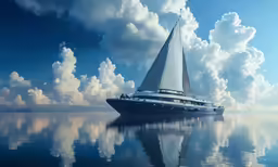 an image of a sail boat in the water