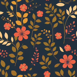 an image of a floral wallpaper pattern