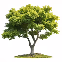 a drawing of a small tree in a pot