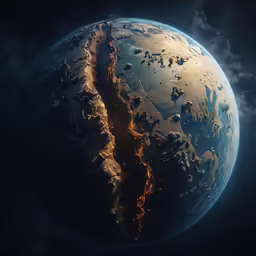 a view of an earth from space shows a vast amount of clouds