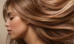 this is an image of beautiful blond hair