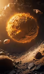 an illustration showing what the sun would look like in the next galaxy