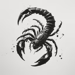 the ink art of alex renn, black and white illustration