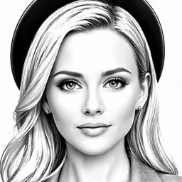 a woman wearing a hat and jacket