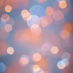 the background is very blurry from the light